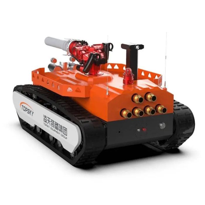 Topsky Firefighting reconnaissance modeling robot
