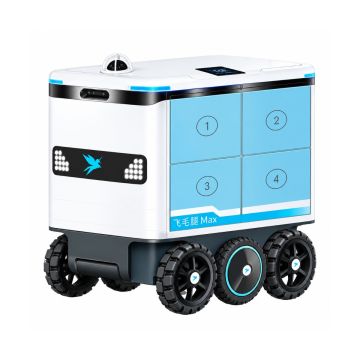 Alpha Robot SpeedyBot Max Medical Edition Delivery Robot