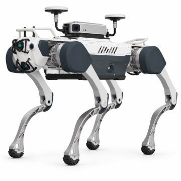 Deep Robotics X30 Fixposition VRTK RTK + Vision Solution