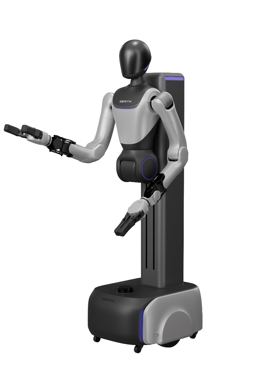 Zerith H1 Wheeled Humanoid Robot for Hotel Housekeeping | Robots